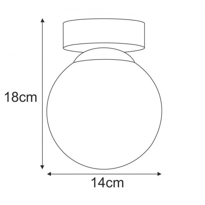Lampa sufitowa K‑5366 z serii PIRO Kaja Lighting - obrazek 3