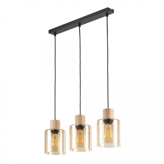 Lampa wisząca ORSON 3 ‑ punktowa Bursztyn 4568 TK Lighting - obrazek 1