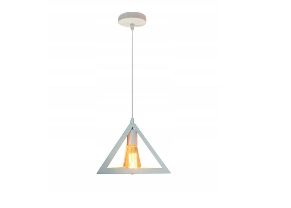 Lampa wisząca HAREN White TR E27 biała matowa EDO777179 - obrazek 1