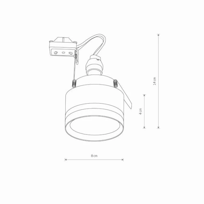 Lampa podtynkowa MLJET Czarny 10493 Nowodvorski Lighting - obrazek 2