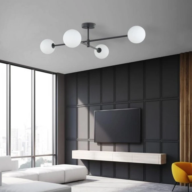 Lampa sufitowa SARIUS BLACK 4 PŁ 4735 TK Lighting - obrazek 2