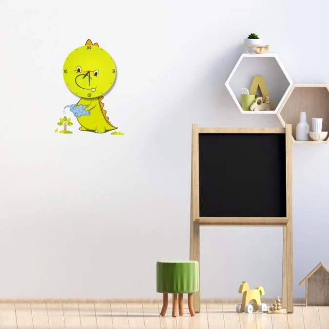 Lampka dziecięca DRAGON LED CLOCK 0,6W LED ML146 Milagro - obrazek 2