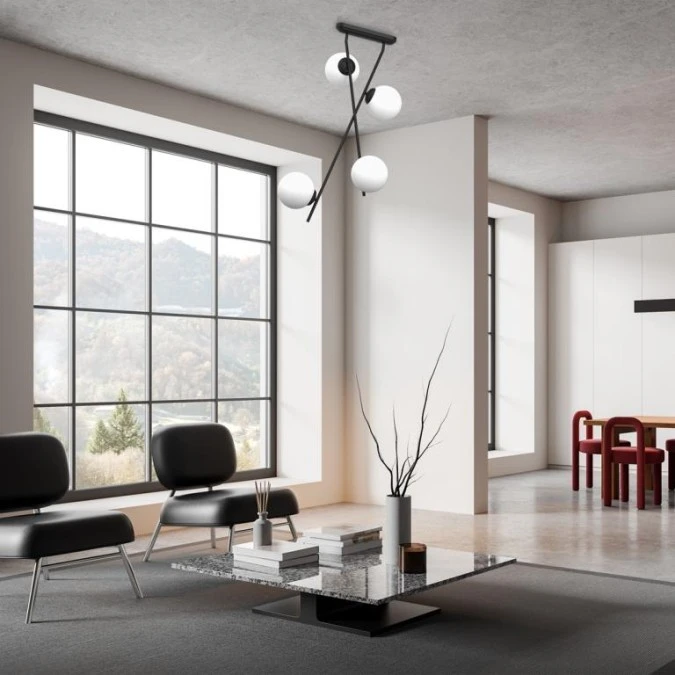 Lampa sufitowa INTER 4xE14 MLP0974 Milagro - obrazek 3