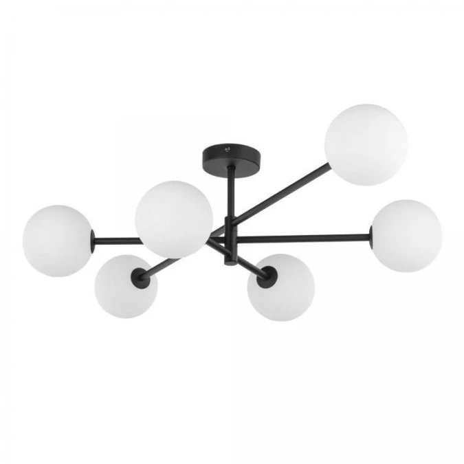 Lampa sufitowa SARIUS BLACK 6 PŁ 4734 TK Lighting