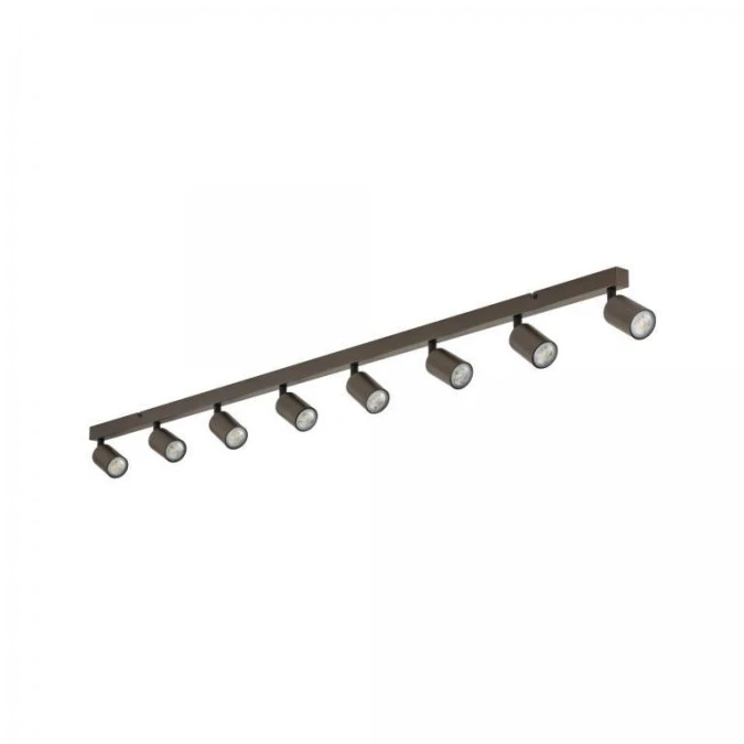 Lampa sufitowa reflektorki na listwie 8xGU10 TOP BROWN 6184 TK Lighting - obrazek 1