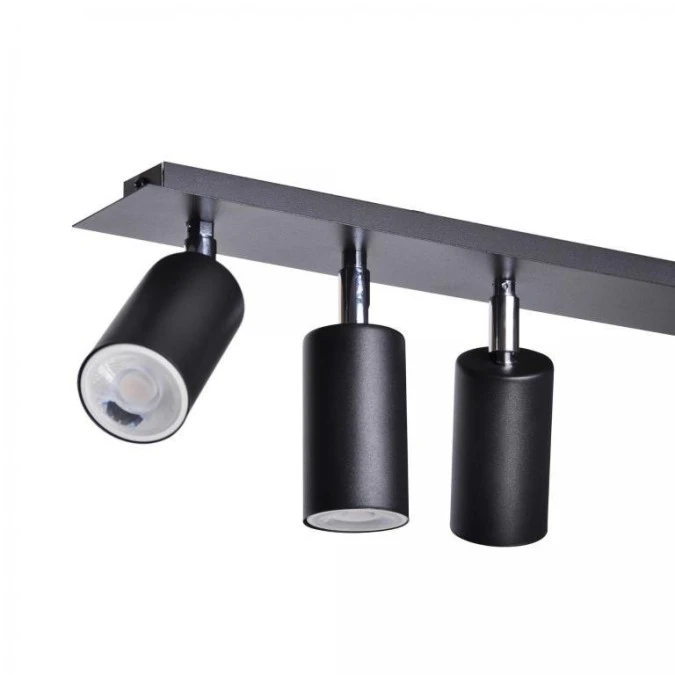 Lampa sufitowa ALBIO na rozecie reflektory na GU10 i zwisy z klasycznymi kloszami na E27 K‑4138 Kaja Lighting - obrazek 2