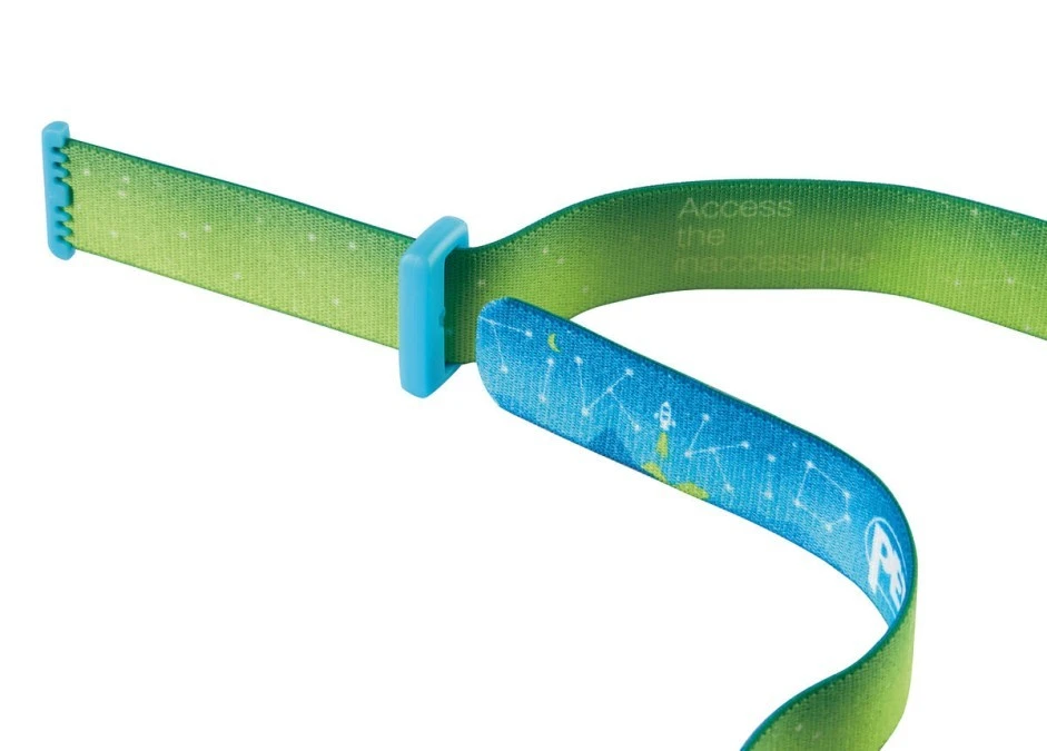 Latarka czołowa, czołówka dla dzieci Petzl Tikkid E091BA00 niebieska - obrazek 3