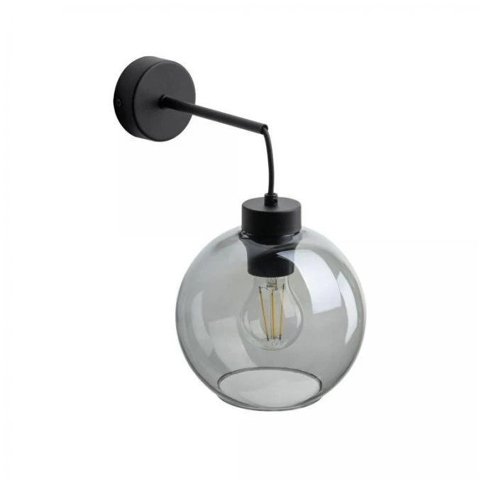 Lampa ścienna z grafitowym szkłem CUBUS GRAPHITE na E27 10243 TK Lighting - obrazek 3