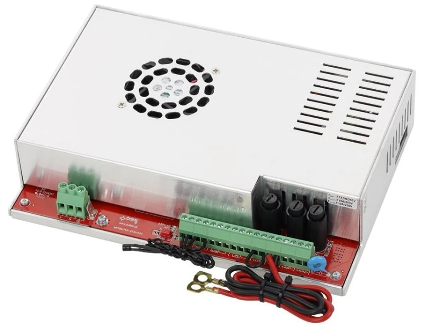 Moduł zasilacza do systemów przeciwpożarowych EN54M‑10A17‑40 27,6V/10A/2×17‑40Ah - obrazek 1