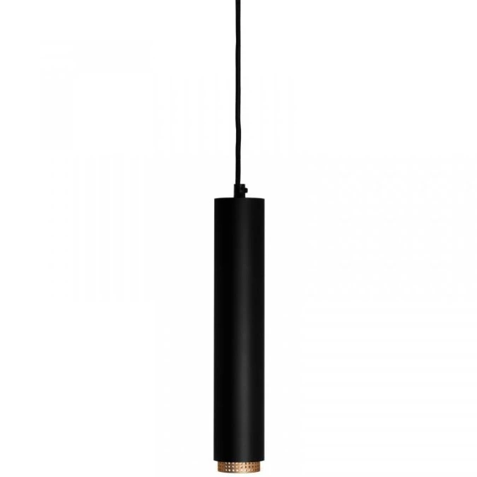 Lampa Wisząca Sufitowa Zwis 29cm Reflektor GU10 LED ELIGIS Czarny LUMILED - obrazek 1