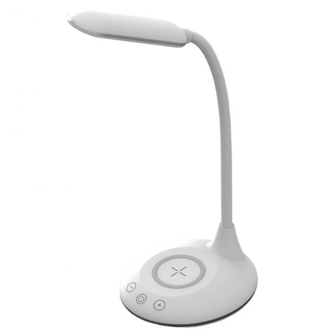 Lampka biurkowa 3w1 4W 405lm ładowarka indukcyjna WW barwa zmienna IP20 3000K‑6500K V‑TAC VT‑7705 - obrazek 2