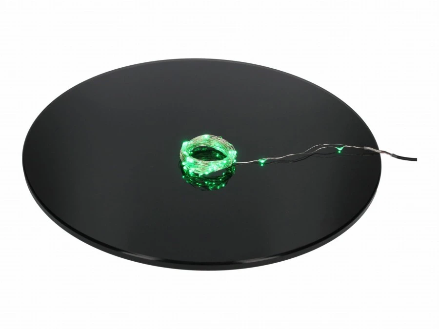 Lampki led zewnętrzne ŁEZKI 12V 5m 50LED zielone IP65 - obrazek 2