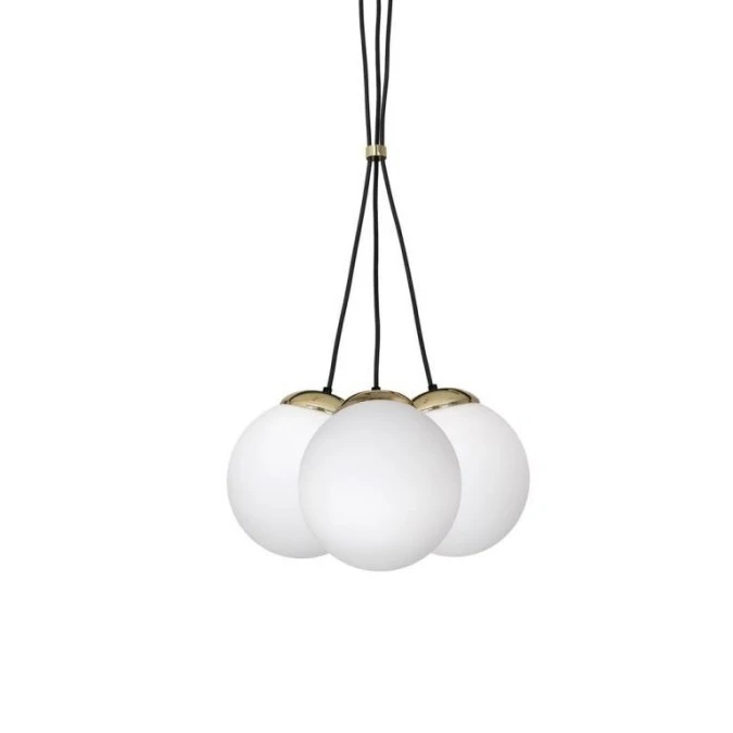 Lampa wisząca SPARTA BLACK / GOLD 3xE14 MLP6499 Milagro - obrazek 3