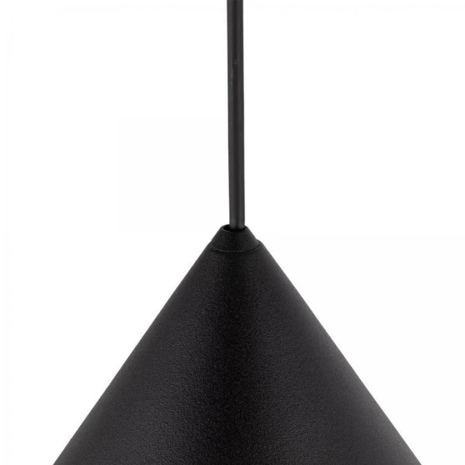 Lampa wisząca w stylu minimalistycznym CONO BLACK, czarny stylowy klosz z gwintem E27 10059 TK Lighting - obrazek 3
