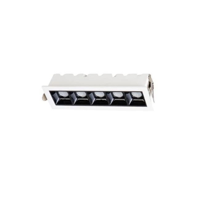 Lampa wpuszczana Solar oprawa podtynkowa biała LED IP20 LP‑0406/5RS WH Light Prestige - obrazek 1