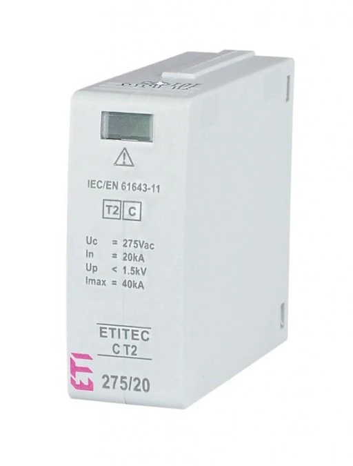 Moduł wymienny ogranicznika przepięć typ T2 (C) MOD. ETITEC C T2 275/20 002440414 - obrazek 1