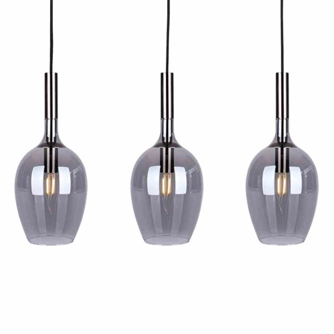 Lampa wisząca LUGANO SMOKED 3xE14 ML8814 Milagro - obrazek 3