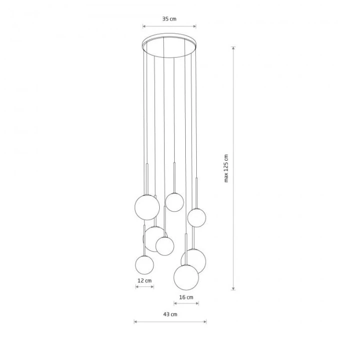 Lampa wisząca KARO 10934 Nowodvorski Lighting - obrazek 2