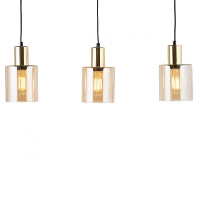 Lampa wisząca SIERRA złota LISTWA 6666 TK Lighting - obrazek 2