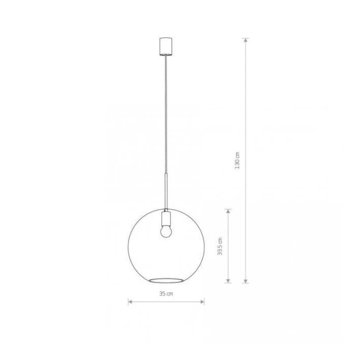 Lampa wisząca SPHERE XL 7846 Nowodvorski Lighting - obrazek 3