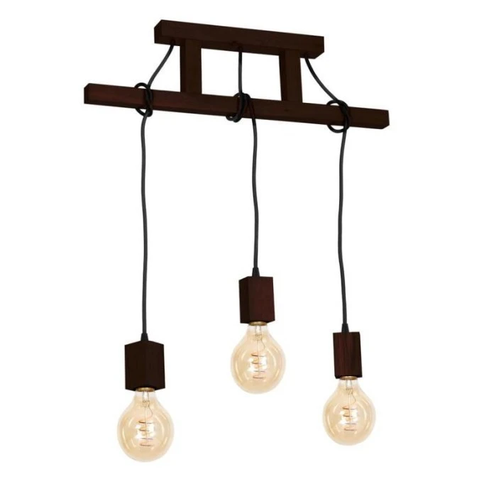 Lampa Wisząca JACK 3xE27 Orzech MLP4360 Milagro - obrazek 2