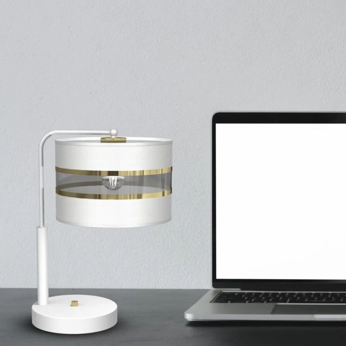 Lampka Nocna ULTIMO WHITE 1xE27 MLP7354 Milagro - obrazek 3