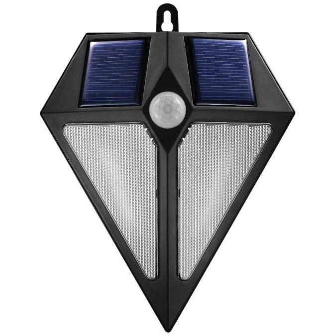 Lampa solarna ścienna 6 LED Maclean Energy z czujnikiem ruchu MCE168 2x solar MCE168 - obrazek 1