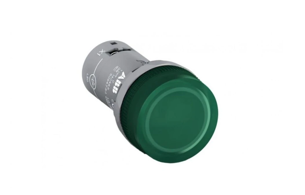Lampka kompaktowa z diodą 22mm zielona CL2‑523G 230VAC 1SFA619403R5232 - obrazek 1