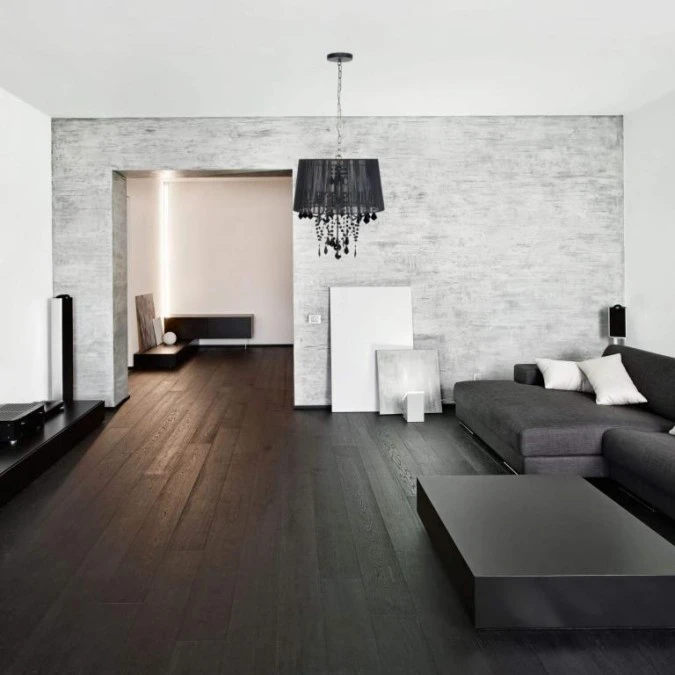 Lampa wisząca Mona z czarnym kloszem z tkaniny i czarnymi kryształkami LP‑5005/5P czarna Light Prestige - obrazek 3