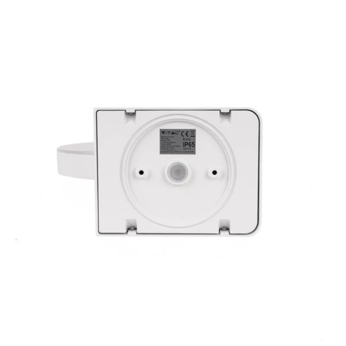Lampa ścienna okrągła, kinkiet 350st LED 17W 2480lm 3000K biały barwa WW biała ciepła IP65 V‑TAC VT‑11020‑RD‑W - obrazek 2