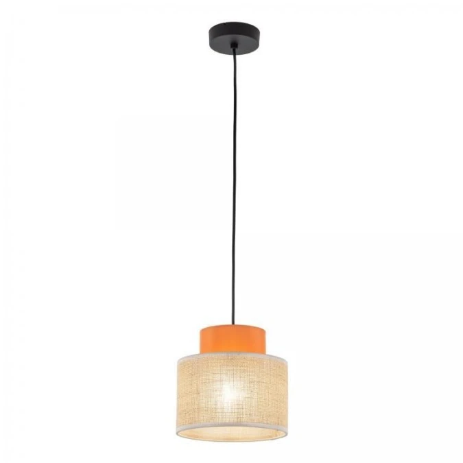 Lampa wisząca dwukolorowa DUO JUTA ORANGE na E27 3255 TK Lighting - obrazek 3