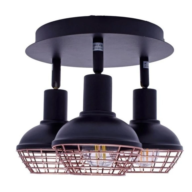 Lampa sufitowa LOGAN 3xE14 ML4612 Milagro - obrazek 1