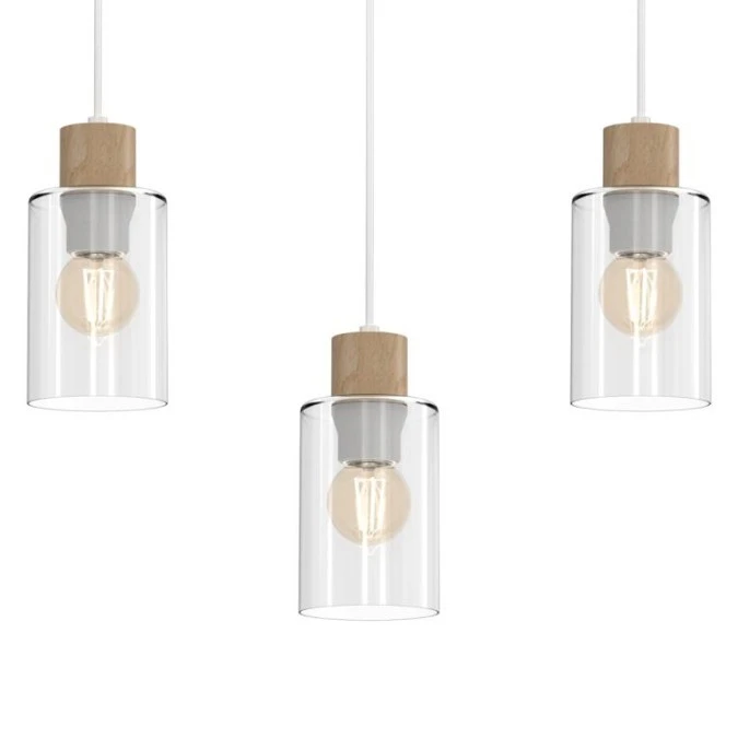 Lampa wisząca MADERA 3xE27 MLP8555 Milagro - obrazek 2