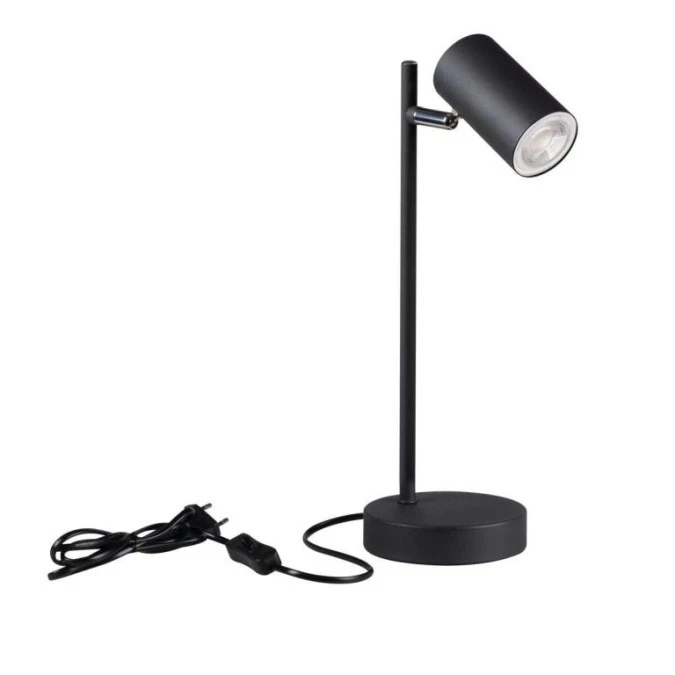 Lampa stołowa EVALO TL GU10 B‑SR max 10W czarny 35786 - obrazek 1