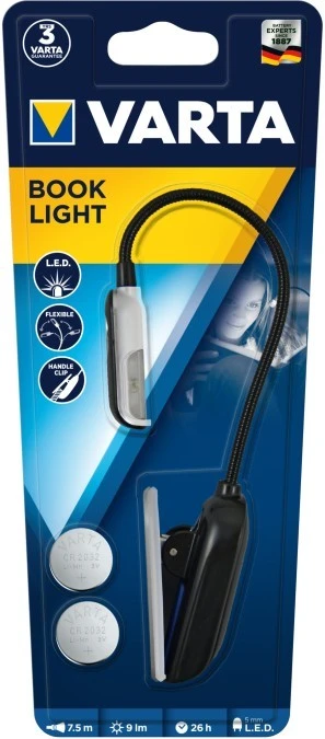 Lampka LED do czytania 2xCR2032 EASY LINE - obrazek 1