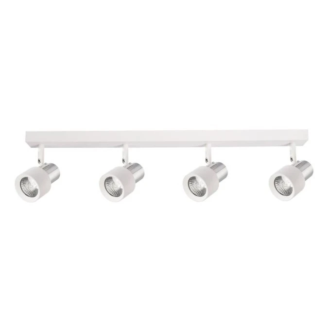 Lampa sufitowa Cino 4xGU10 Biały + Chrom ML9950 Milagro - obrazek 1