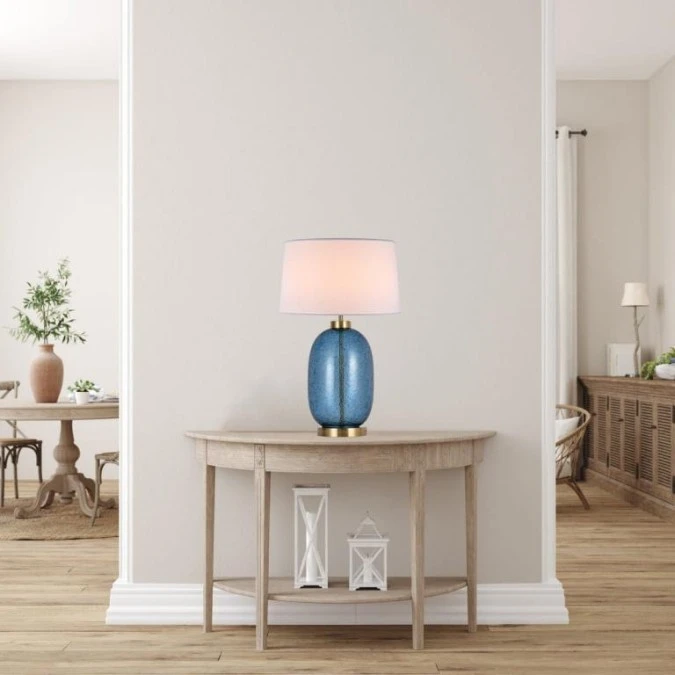 Lampa stołowa AMUR LP‑919/1T blue Light Prestige - obrazek 3