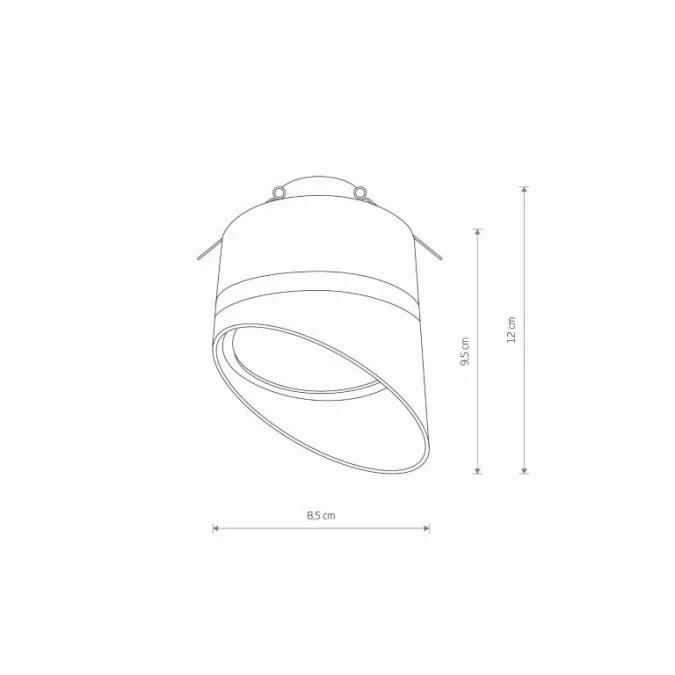 Lampa podtynkowa VIS Biały 10486 Nowodvorski Lighting - obrazek 2