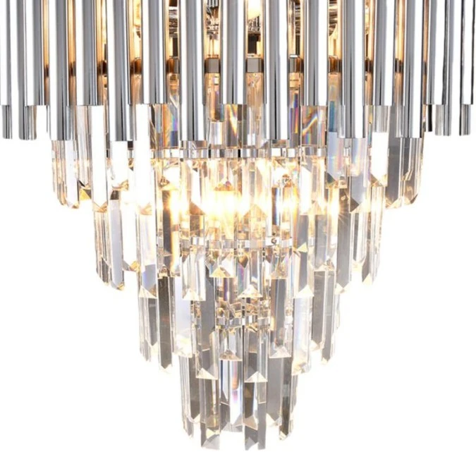 Lampa sufitowa MADISON CHROME 9xE14 ML8805 Milagro - obrazek 2
