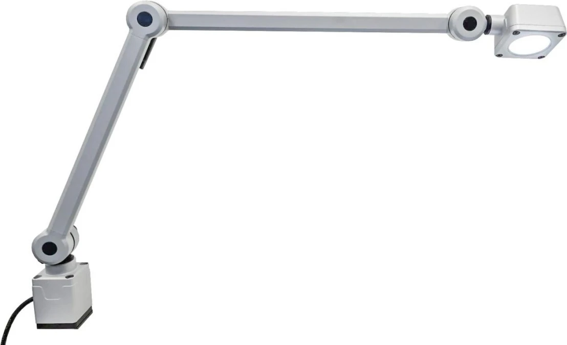 Lampa przegubowa LED, 800x80mm, światło białe, 9W, 7000lx, 5000K, 230VAC, wtyczka SCHUKO, prosta 3‑PINowa 3m, IP65 EA804140 - obrazek 1