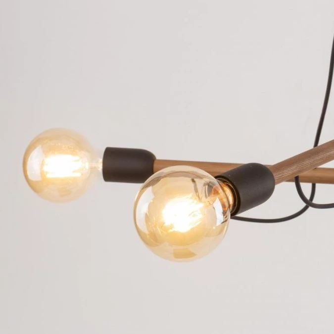 Lampa wisząca HELIX WOOD ORZECH 4949 TK Lighting - obrazek 3