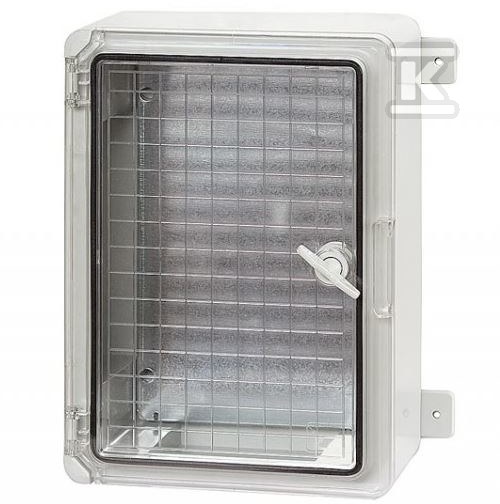 Obudowa 200x300x130 mm IP65 drzwi przeźroczyste F1.0127 - obrazek 1