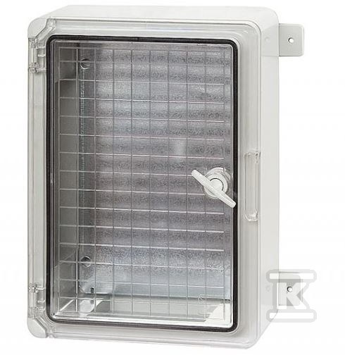 Obudowa 250x350x150 mm IP65 drzwi przeźroczyste F1.0128 - obrazek 1