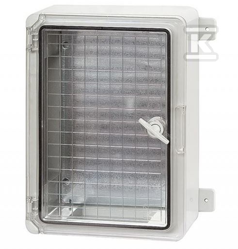 Obudowa 300x400x170 mm IP65 drzwi przeźroczyste F1.0129 - obrazek 1