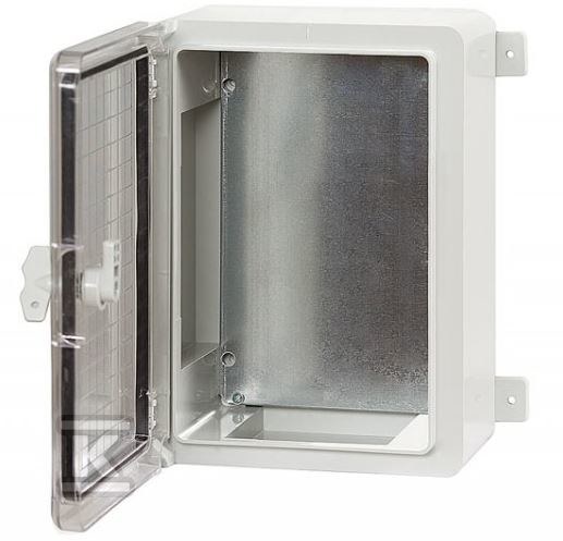 Obudowa 300x400x220 mm IP65 drzwi przeźroczyste F1.0154 - obrazek 2