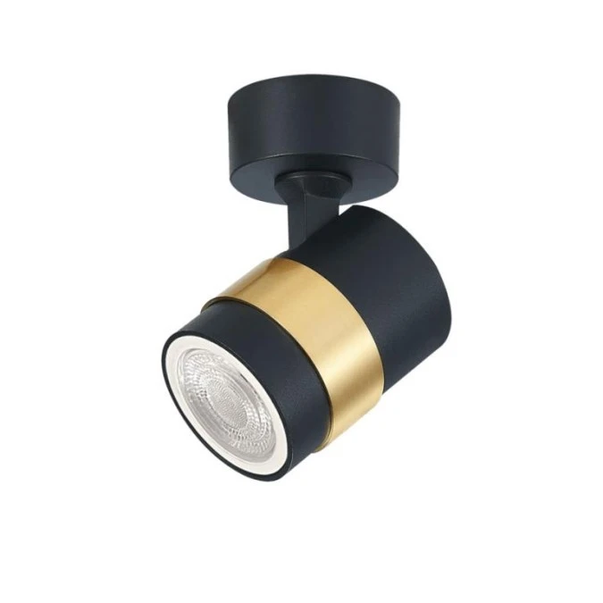 Lampa sufitowa spot Anillo 1 czarny LP‑770/1W BK Light Prestige - obrazek 1