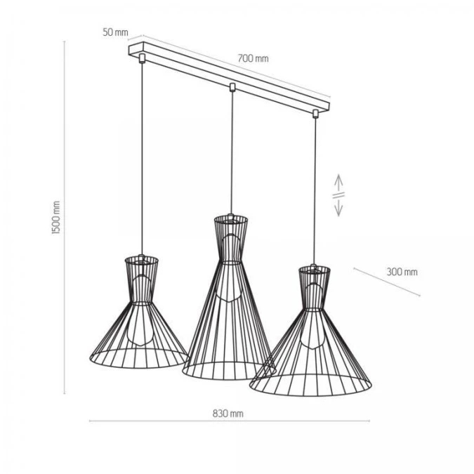 Lampa wisząca SAHARA 3352 TK LIGHTING - obrazek 3