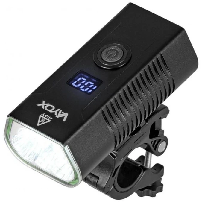 Lampka rowerowa 5x XML 1020lm + powerbank VA0073 VAYOX - obrazek 1