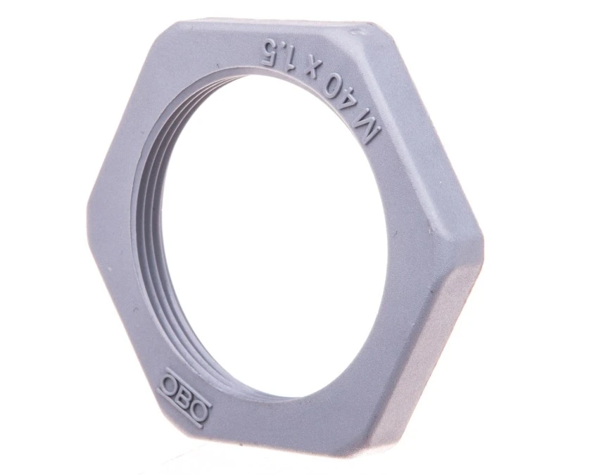 Nakrętka poliamidowa M40 srebrnoszara 116 M40 SGR PA 2048809 /25szt./ - obrazek 3