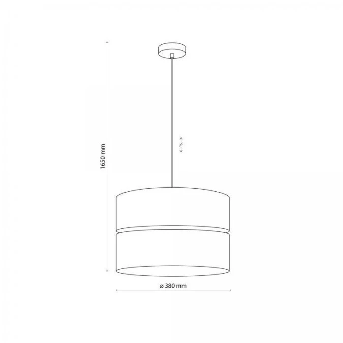 Lampa wisząca ECO 1 PŁ 5772 TK Lighting - obrazek 3